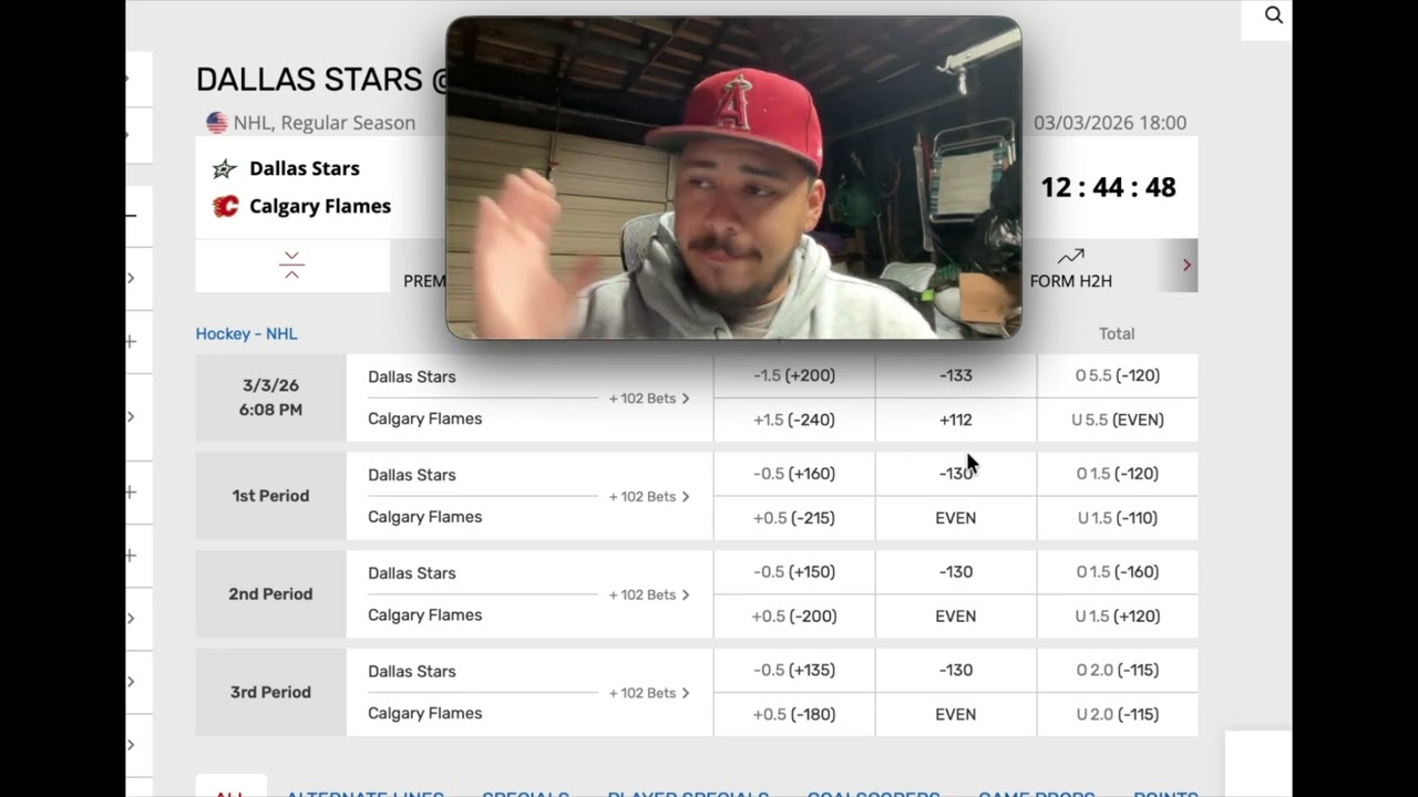 Top 3 NHL Picks Tues Mar 3 2026