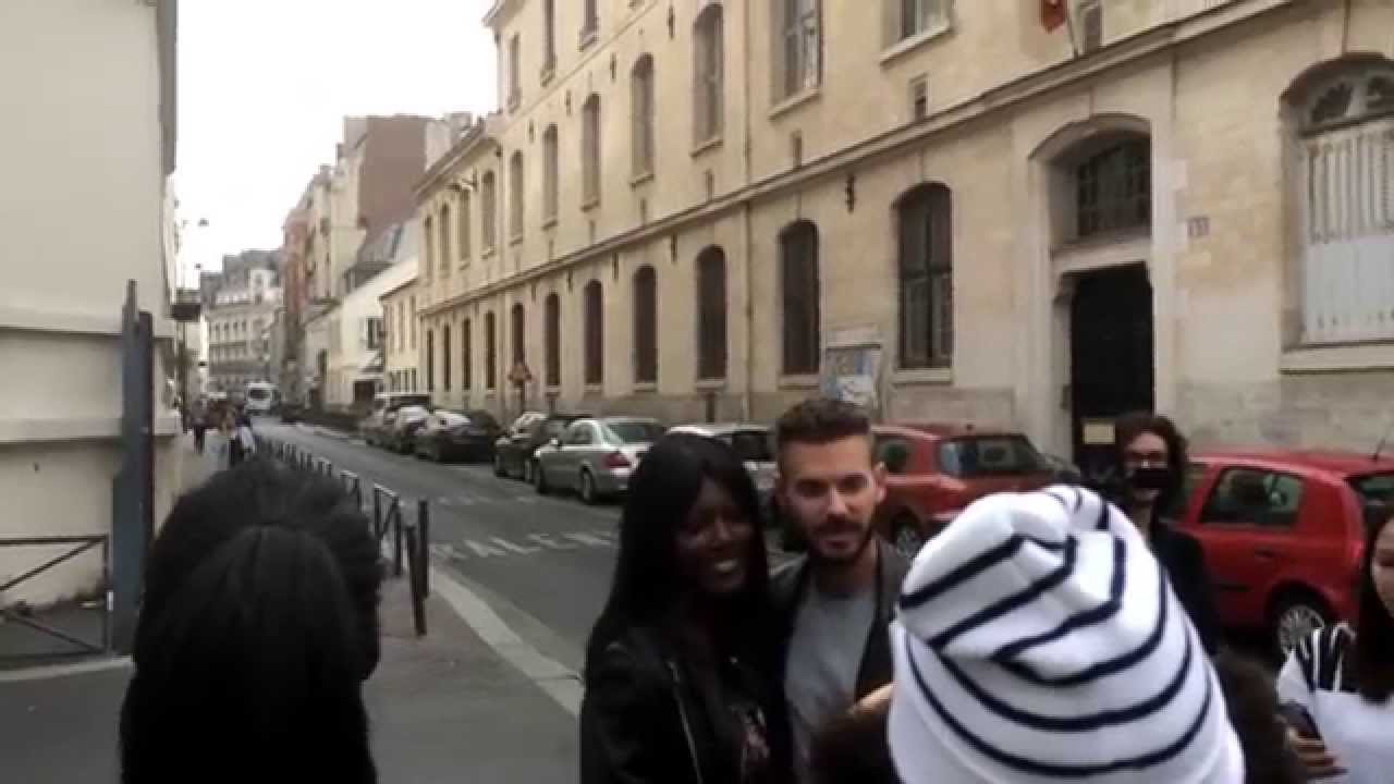 EXCLUSIVE: Matt Pokora (généreux avec ses fans)  at  Studio NRJ Paris [11/05/14]