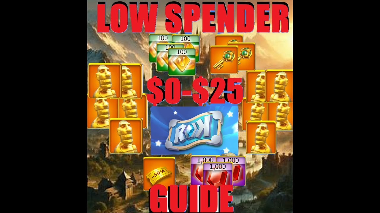 Low Spender Guide in Rise of Kingdoms | Best Purchases in 2025