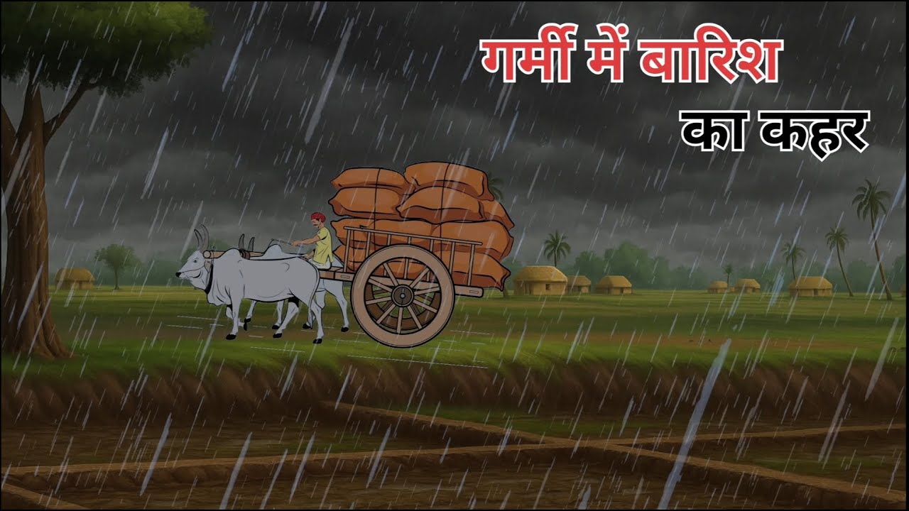 गर्मी में बारिश का कहर । Garmi me barish ka kahar। Hindi moral stories।Hindi stories।Hindi kahaniya।