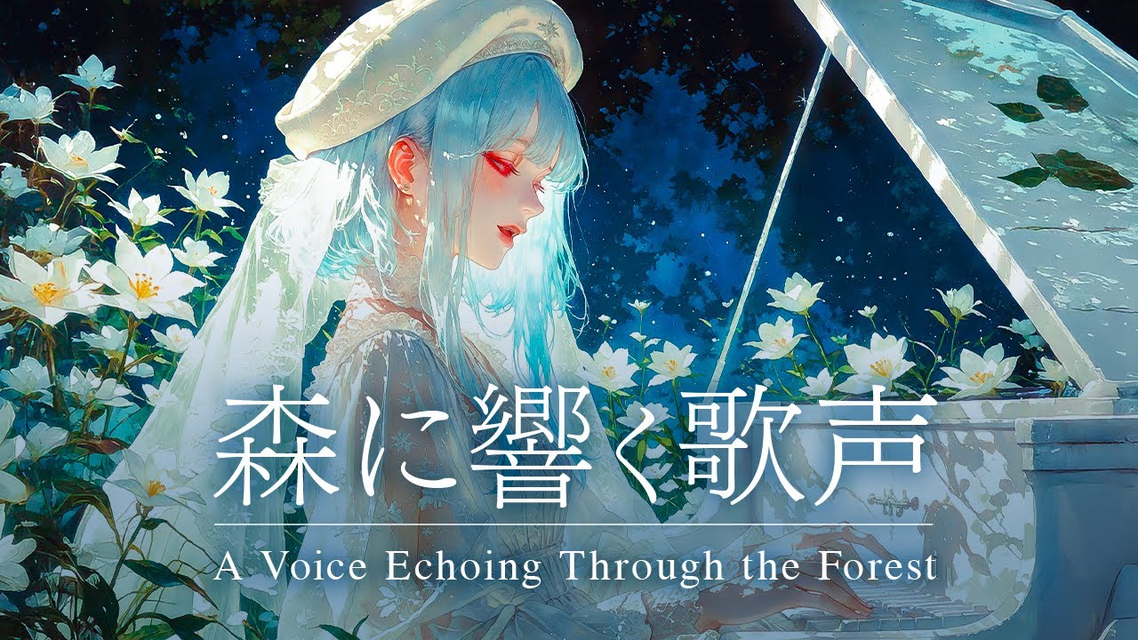 【北欧系BGM】森に響く歌声｜静寂の夜に聴く幻想アンビエント（1時間）