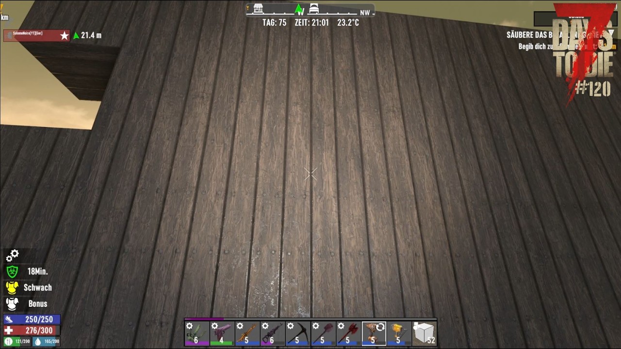 Let's Play Together 7 Days To Die S03E120 - ENDLICH WÄNDE!