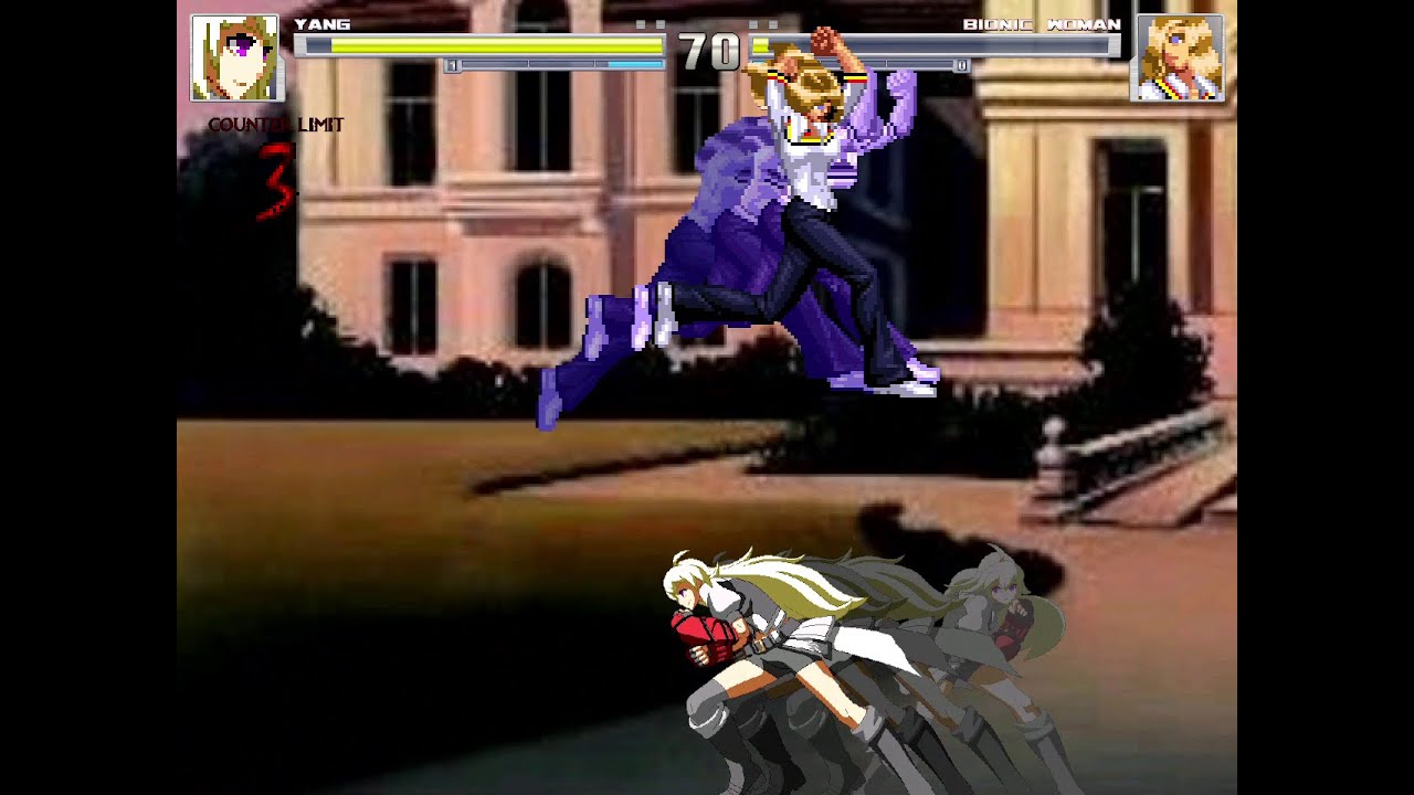 Evil Yang vs Bionic Woman