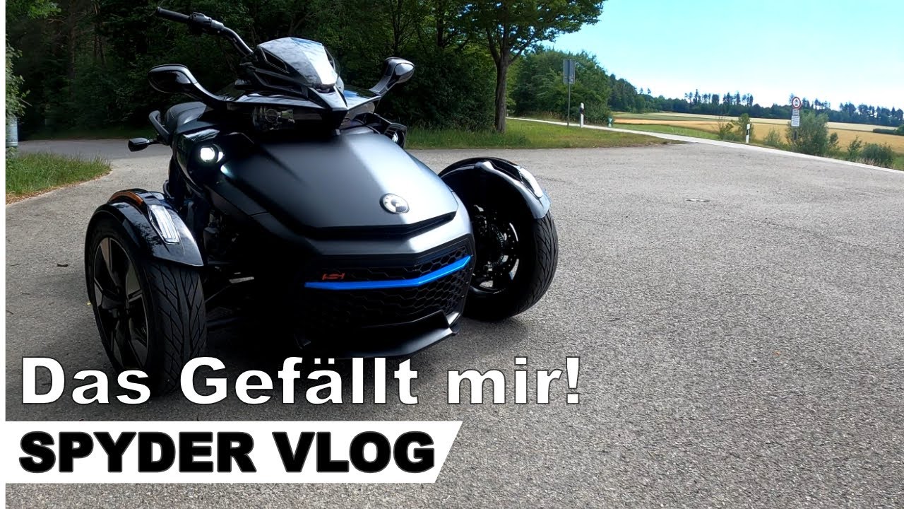 Can am Spyder F3s | Was ich mag 😍 Vlog 4K