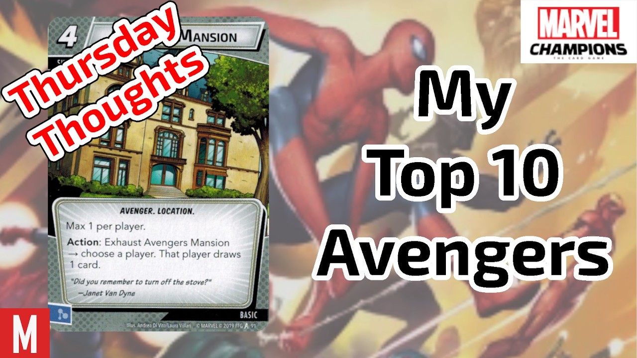 Мой топ-10 Мстителей в #marvelchampions