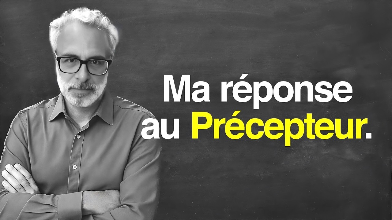 L'IA peut-elle remplacer le philosophe ? Ma réponse au Précepteur