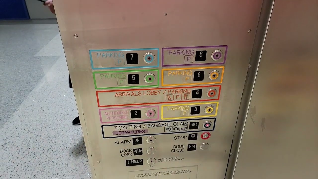 March 7th, 2021: ThyssenKrupp Traction Elevators Terminal 3 Phoenix Sky Harbor Airport Phoenix, AZ