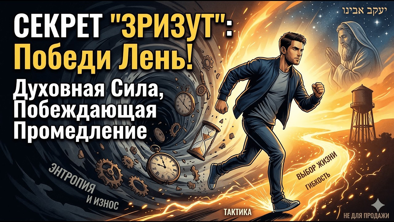 Секрет «Зризут»: Духовная сила, побеждающая лень и промедление