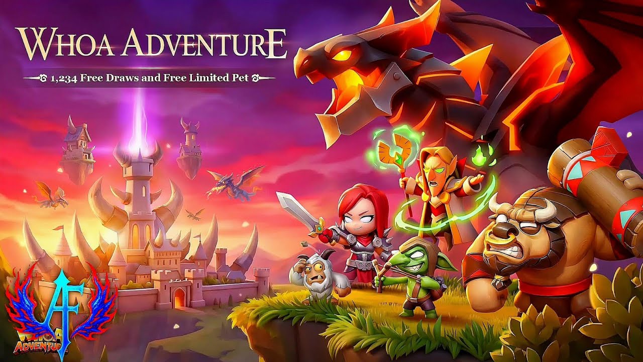Whoa Adventure Gameplay Android Ios - Gift Codes (Chibi 3D MMORPG)