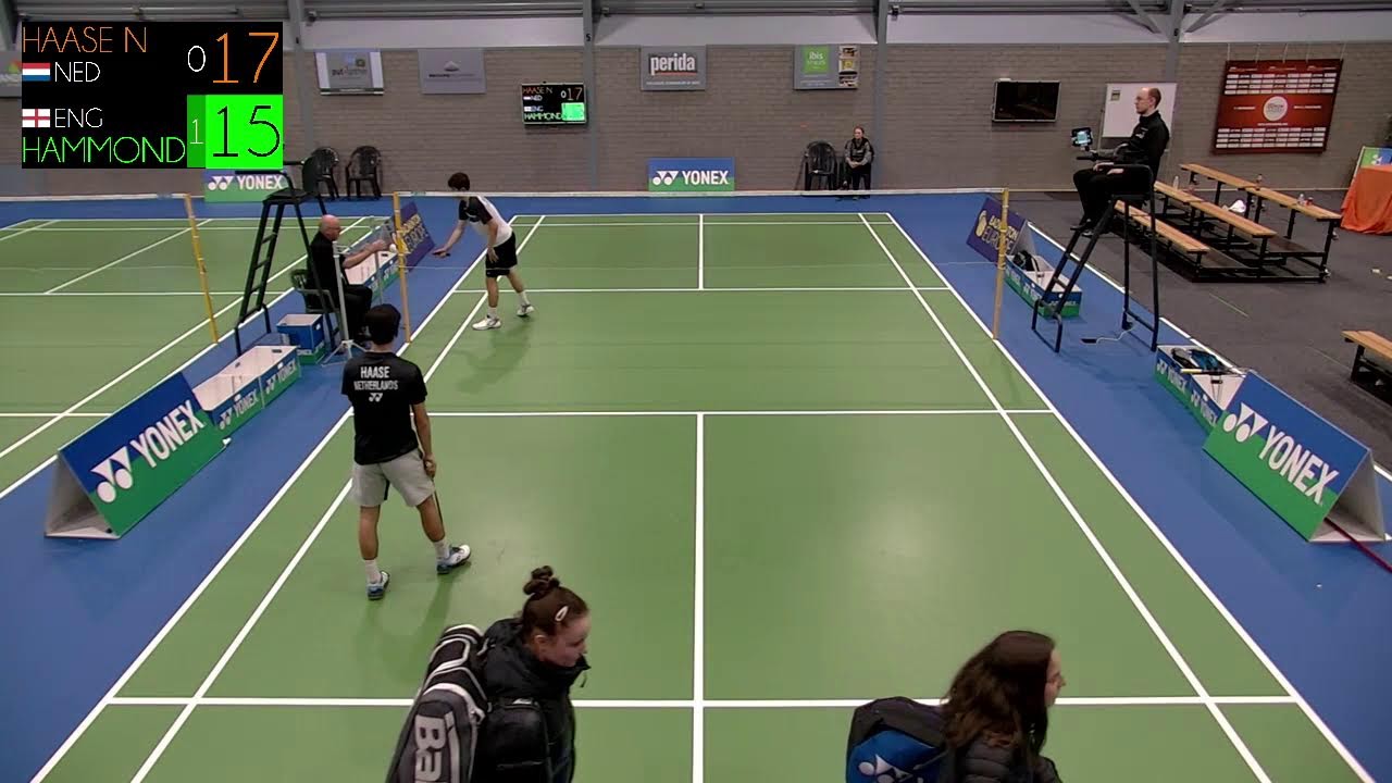 Noah Haase 🇳🇱 - Ben Hammond 🏴󠁧󠁢󠁥󠁮󠁧󠁿, MS, Yonex Dutch Junior International 2023