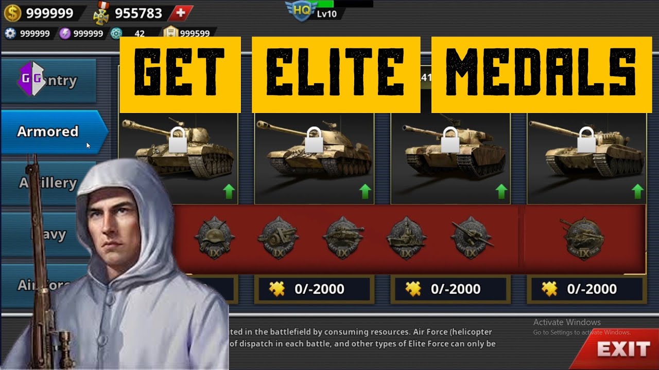 World Conqueror 4 | Get All Elite Medals