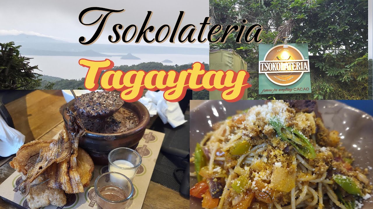 Tsokolateria Tagaytay I Pinoy Merienda