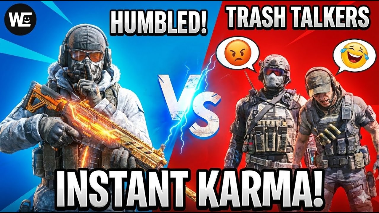 Trash Talkers Got HUMBLED by My Squad! 🤫 (Instant Karma) #callofduty #gameplay #codmobile #gaming