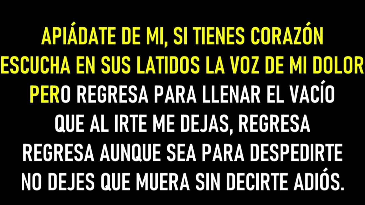 Trio Los Antares - Regresa - Karaoke