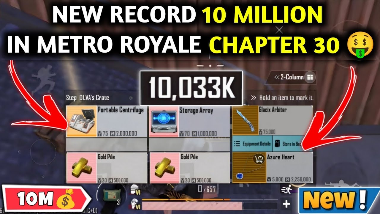 NOWY REKORD 10 MILION&Oacute;W 🤑 PUBG METRO ROYALE ROZDZIAŁ 30