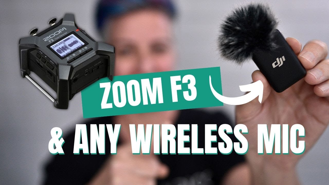 Используйте Zoom F3 с ЛЮБЫМ беспроводным микрофоном / Rode Wireless Go 2 / микрофоном DJI