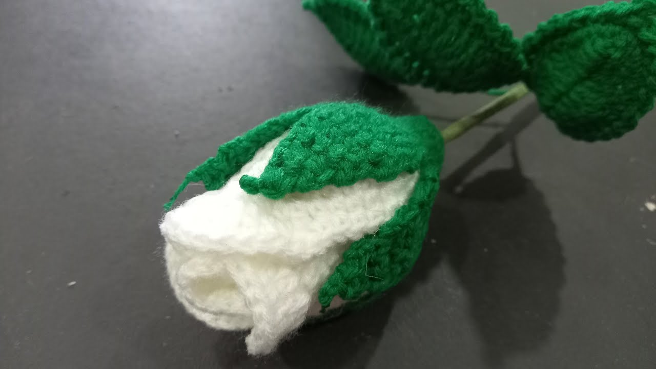 How to Crochet rose.