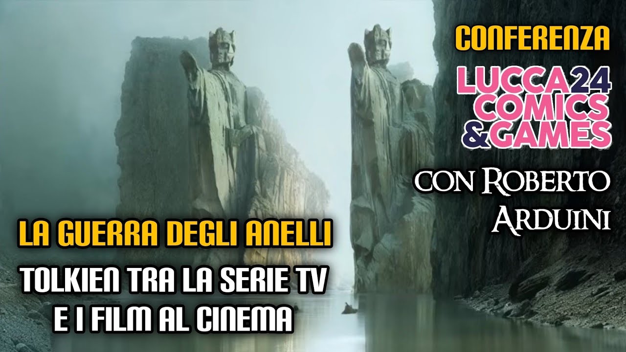 Conferenza: La guerra degli Anelli. Tolkien tra la serie tv e i film al cinema (con Roberto Arduini)