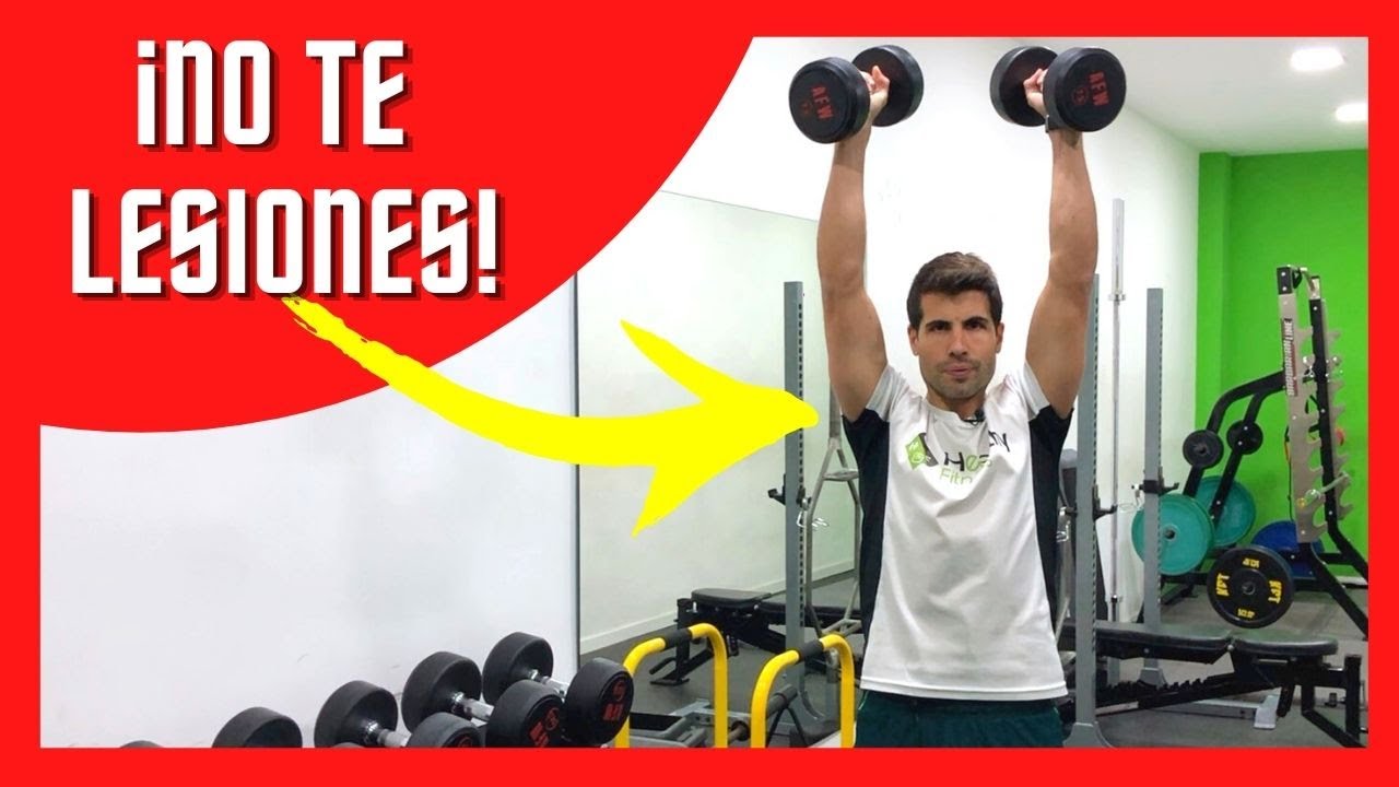 6 Ejercicios para HOMBROS con MANCUERNAS 🏋️‍♀️ en Casa 🏠 (de pie y SIN Banco) 💪