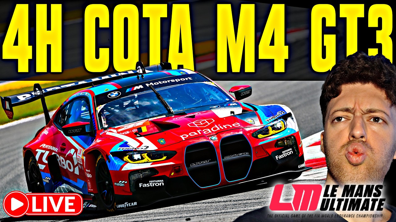 CORRIENDO CON EL M4 GT3 LAS 4 HORAS DE COTA EN LE MANS ULTIMATE Ft. MATEO ESTEVEZ