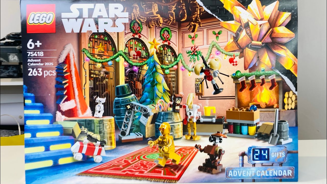 Early Lego Star Wars Advent Calendar 2025 REVIEW SET 75418