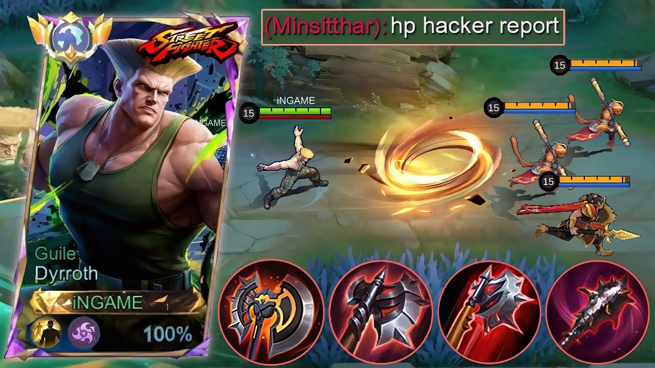 MOONTON THANK YOU FOR DYRROTH NEW SKIN 🔥 INSANE BUILD VS META HEROES IN EXP LANE | MLBB