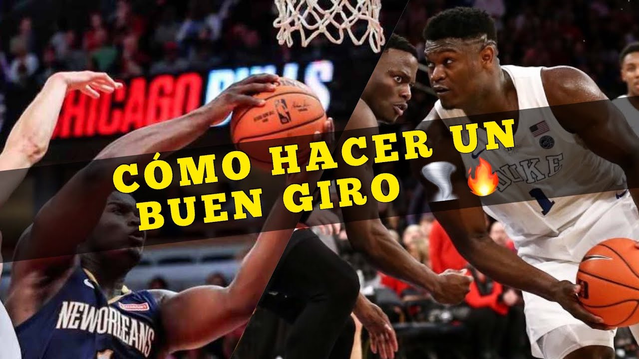¡Como hacer los GIROS en el Basketball!