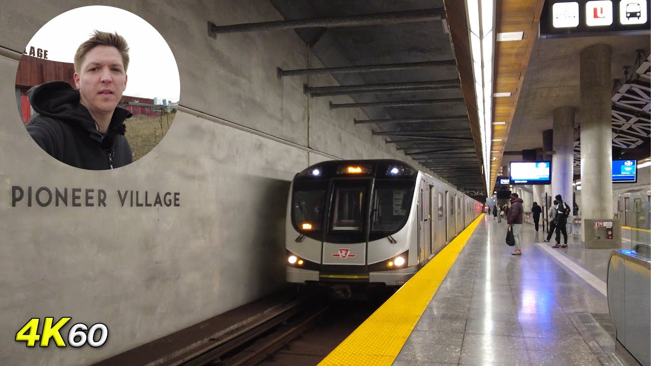 Exploring Toronto's Pioneer Village Subway Station at YorkU (Mar 30, 22)