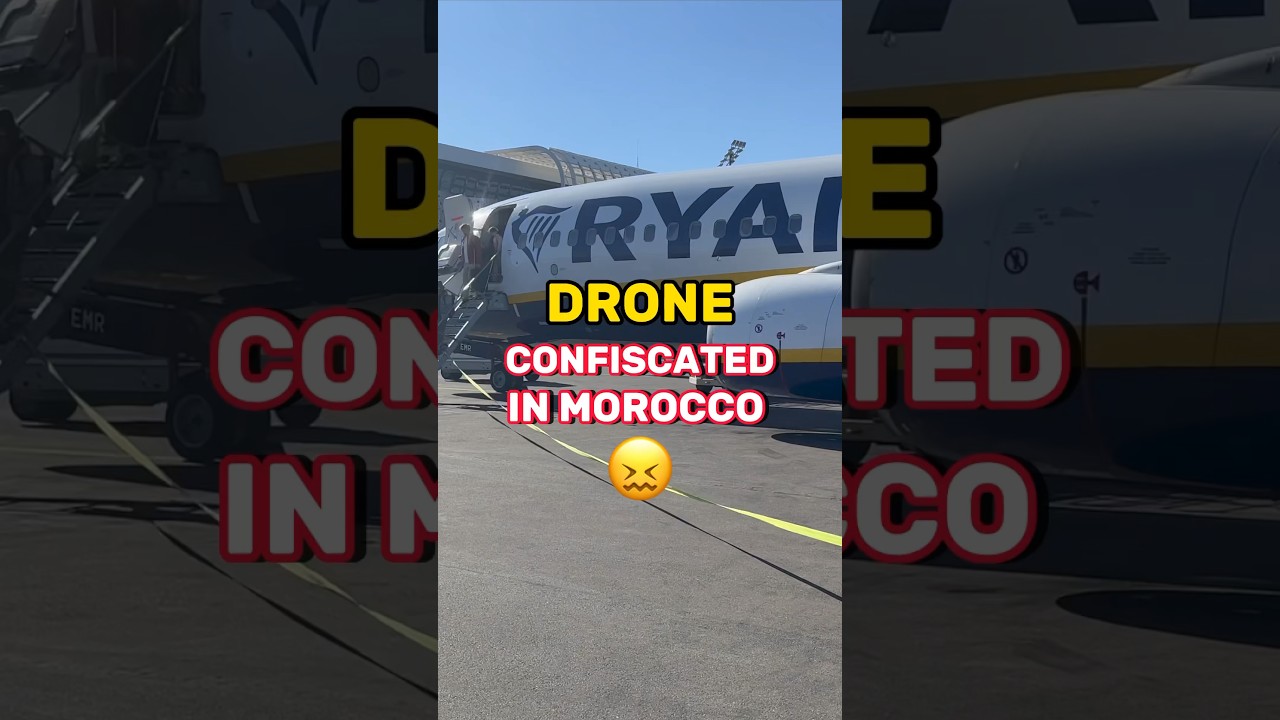 Drone rules in Morocco Marrakesh! Mine was taken! #drone #dronemorocco #travelwithadrone