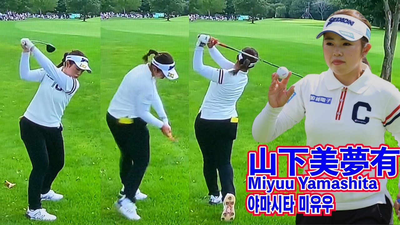 山下美夢有_日本初８試合連続トップ5⛳️M. Yamashita_Top 5 in first 8 games of Japan Tour☄️야마시타 미유_8경기 연속 톱 5