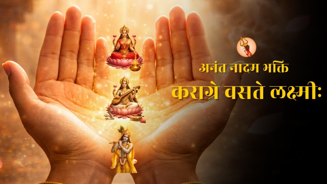 कराग्रे वसते लक्ष्मीः | Morning Shlok for Wealth, Knowledge & Positivity | Bhajan Meditation
