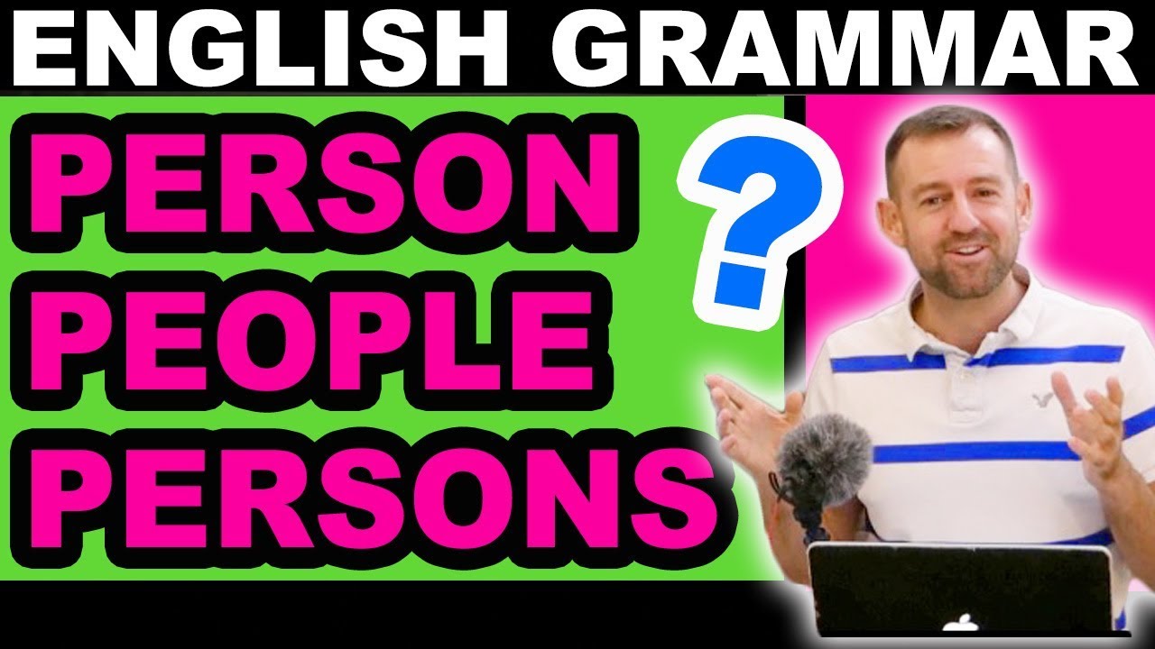 English Grammar | People or Person?