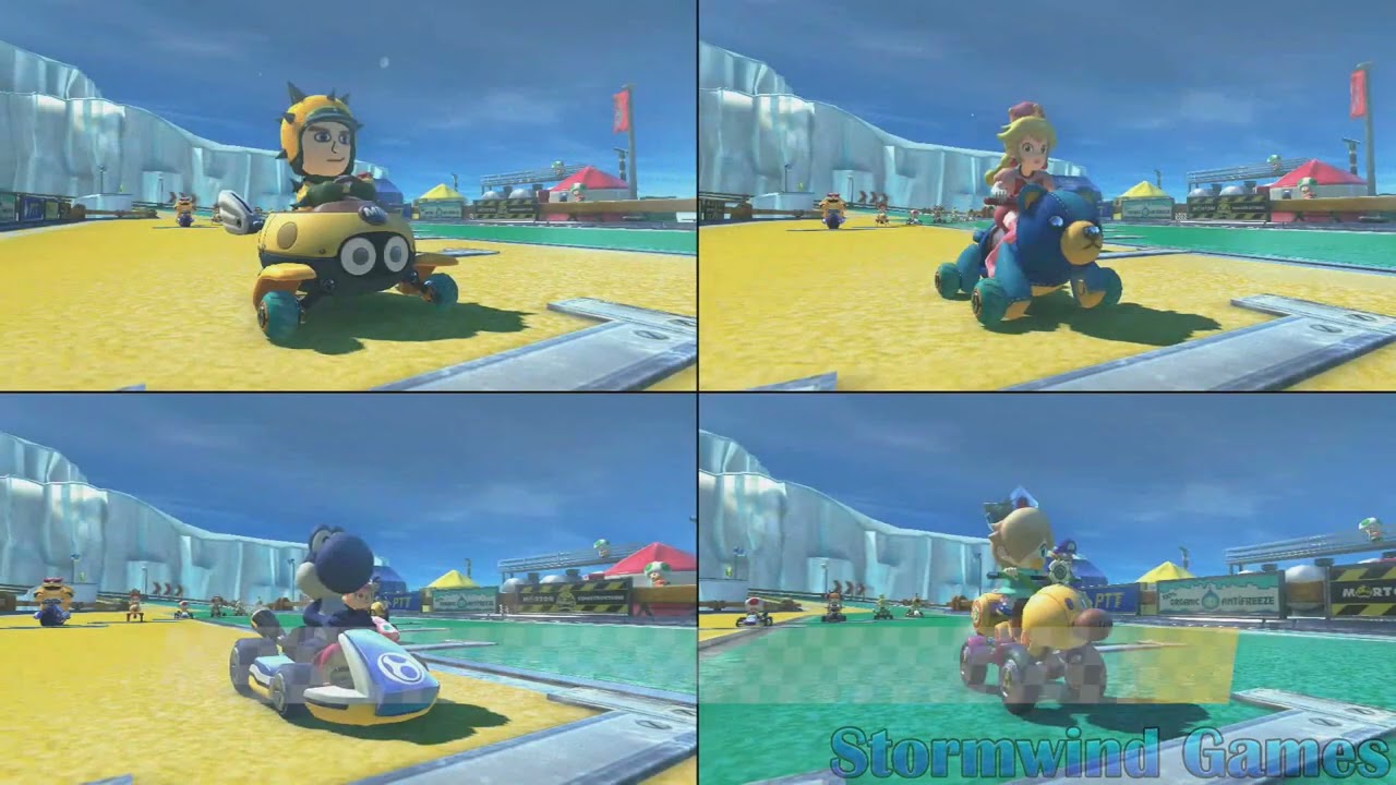 Mario Kart 8 Deluxe - Friendly Races (Part 52) | Stormwind Games