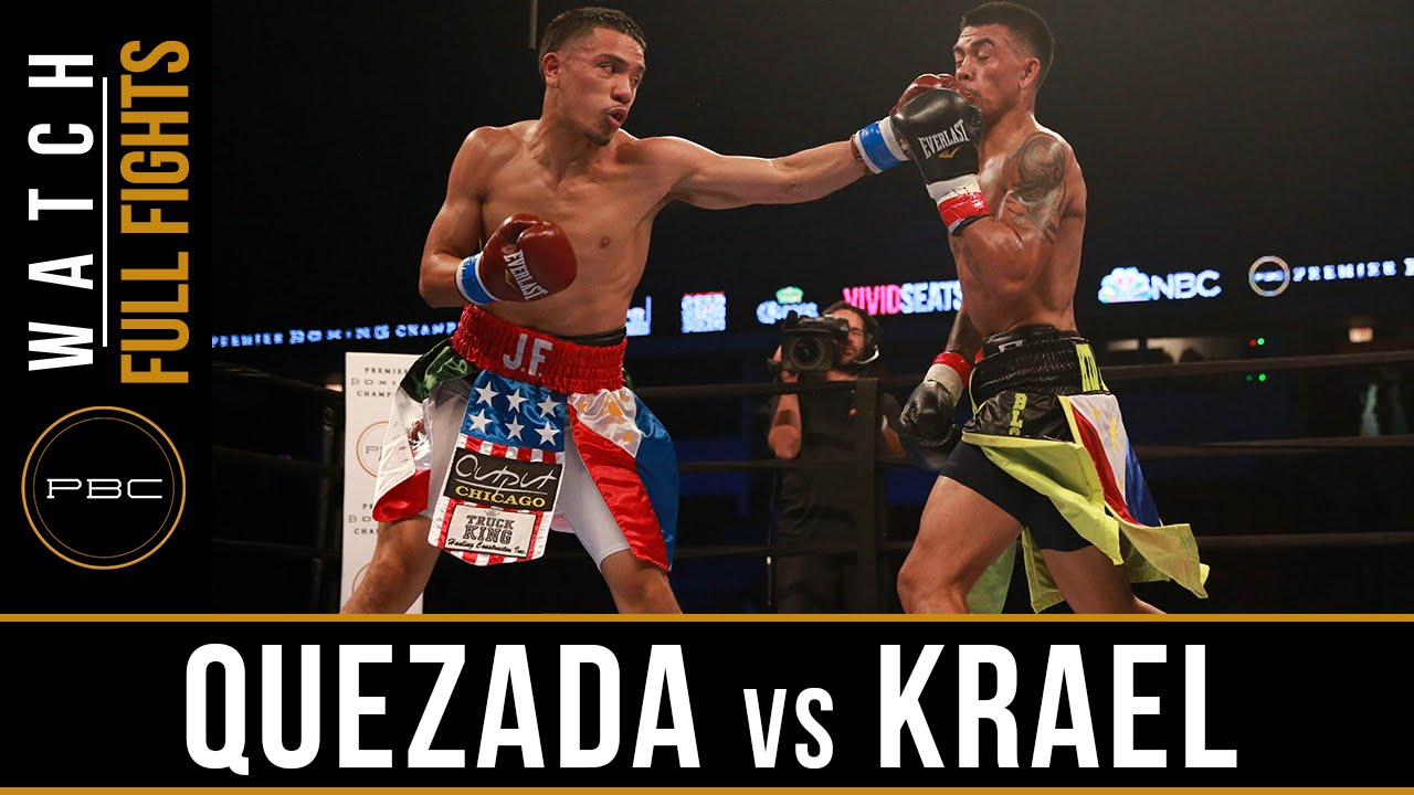 Quezada vs Krael FULL FIGHT: June 18, 2016 - PBC on NBCSN