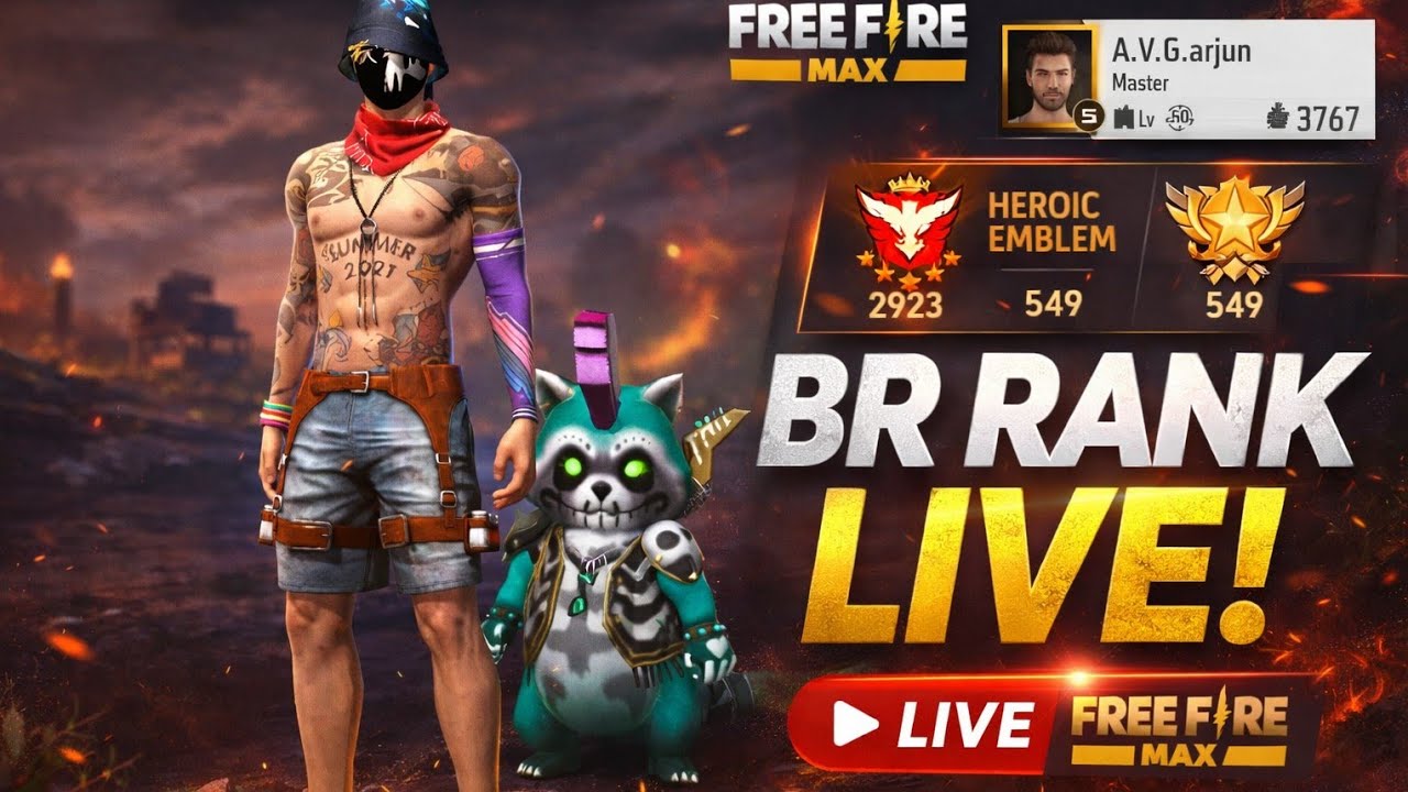 A.V.G.arjun.5 is live CS  Add hard lobby c.S , rank , we are rank one v four before start ran