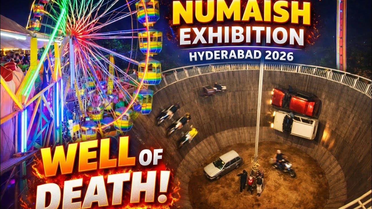 Craziest Ride at Numaish 😱 | Top Thrilling Rides You Must See Not for Everyone 😨| Real Vibes