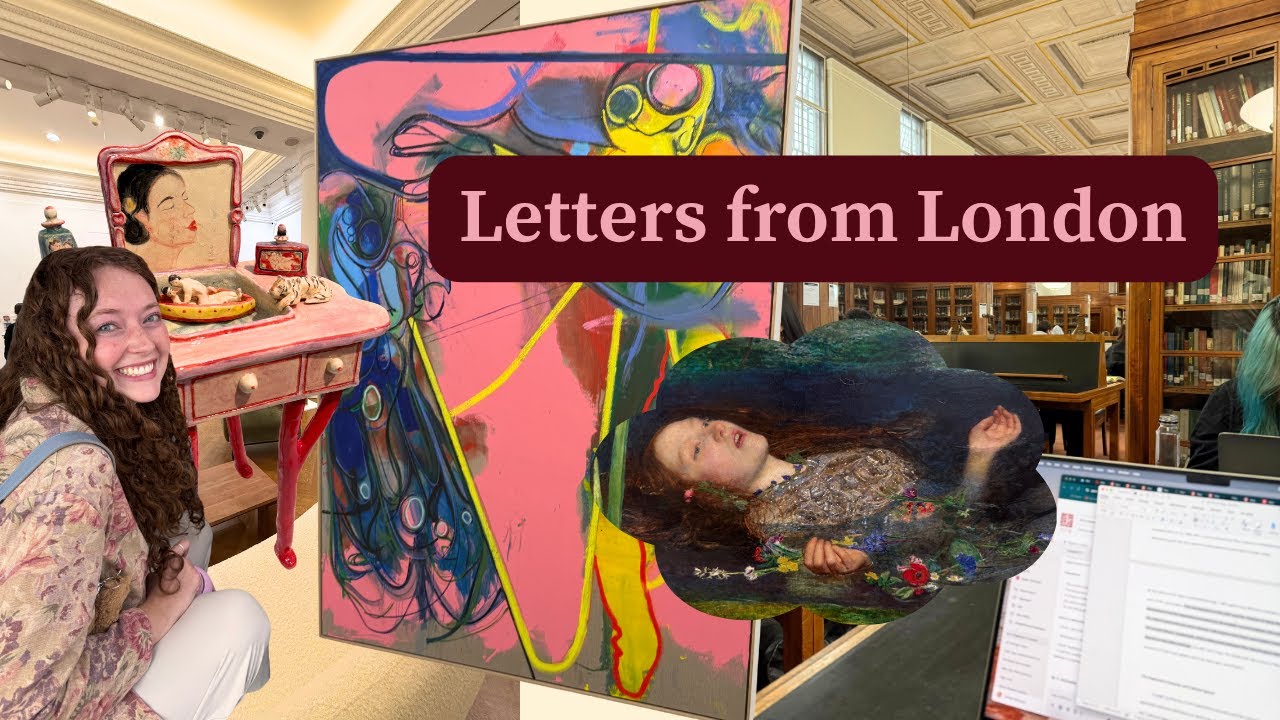 Studying Art Business in London: Class, Art Fairs, and Museums (VLOG)