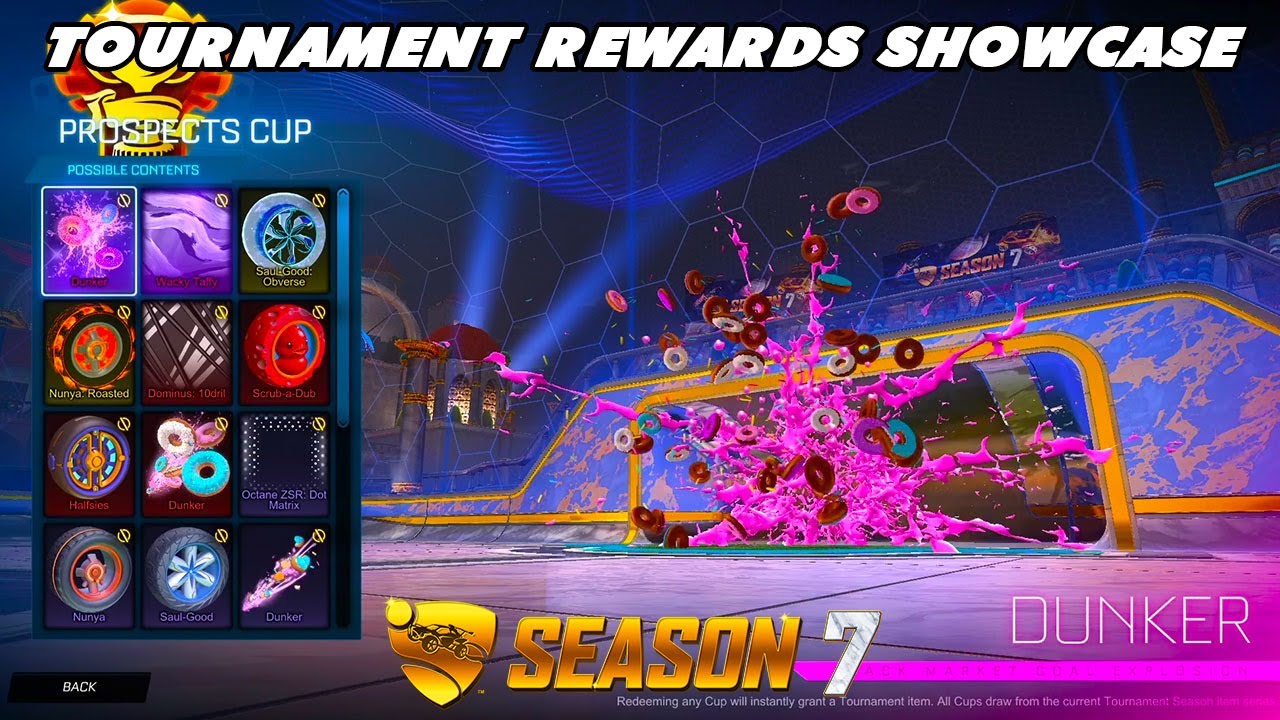 *NEW* Season 7 Tournament Rewards Showcase!! - Rocket League Season 7 Update