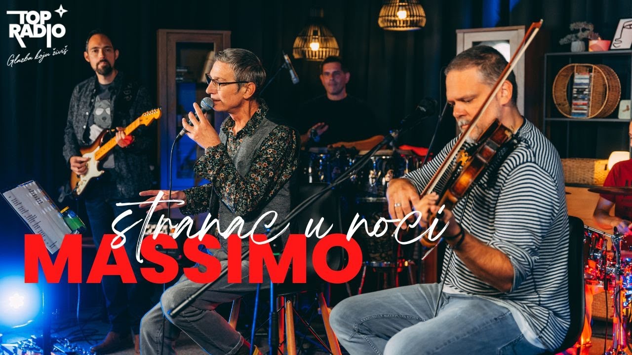 Massimo - Stranac u noći (live @ TOP MUSIC DESK)