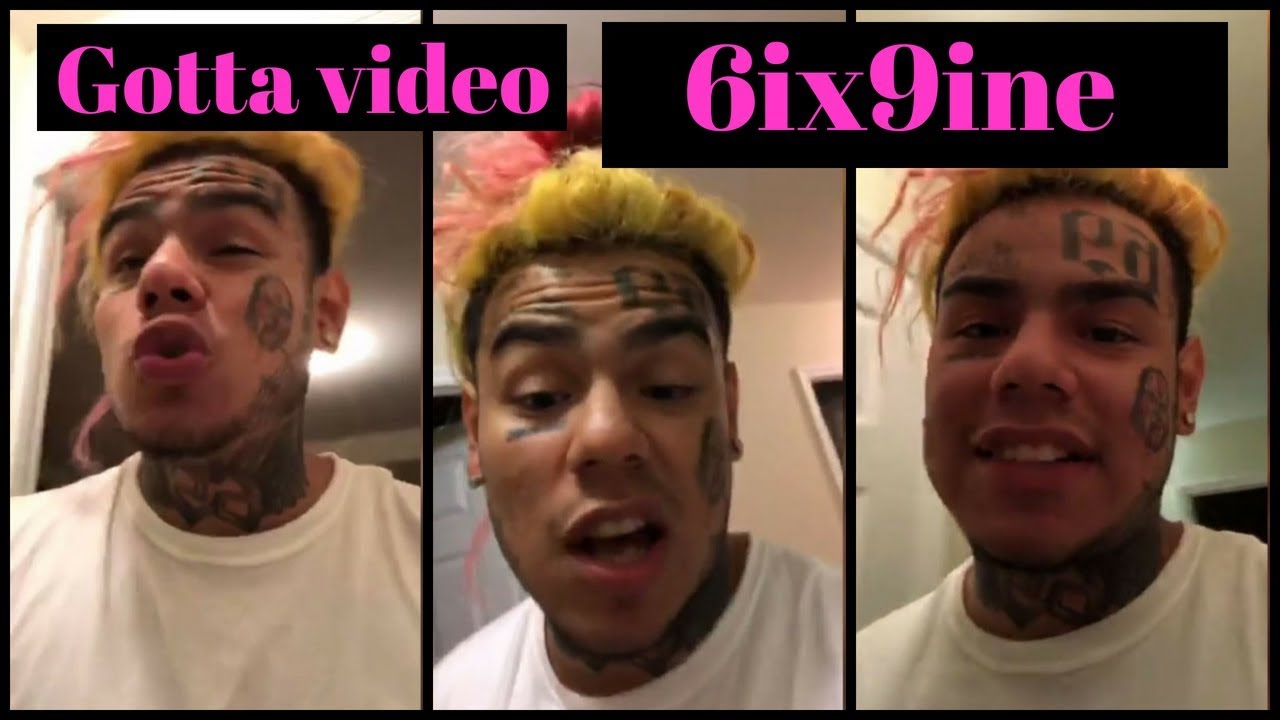 6ix9ine goes live on instagram | 6ix9ine instagram live 2018