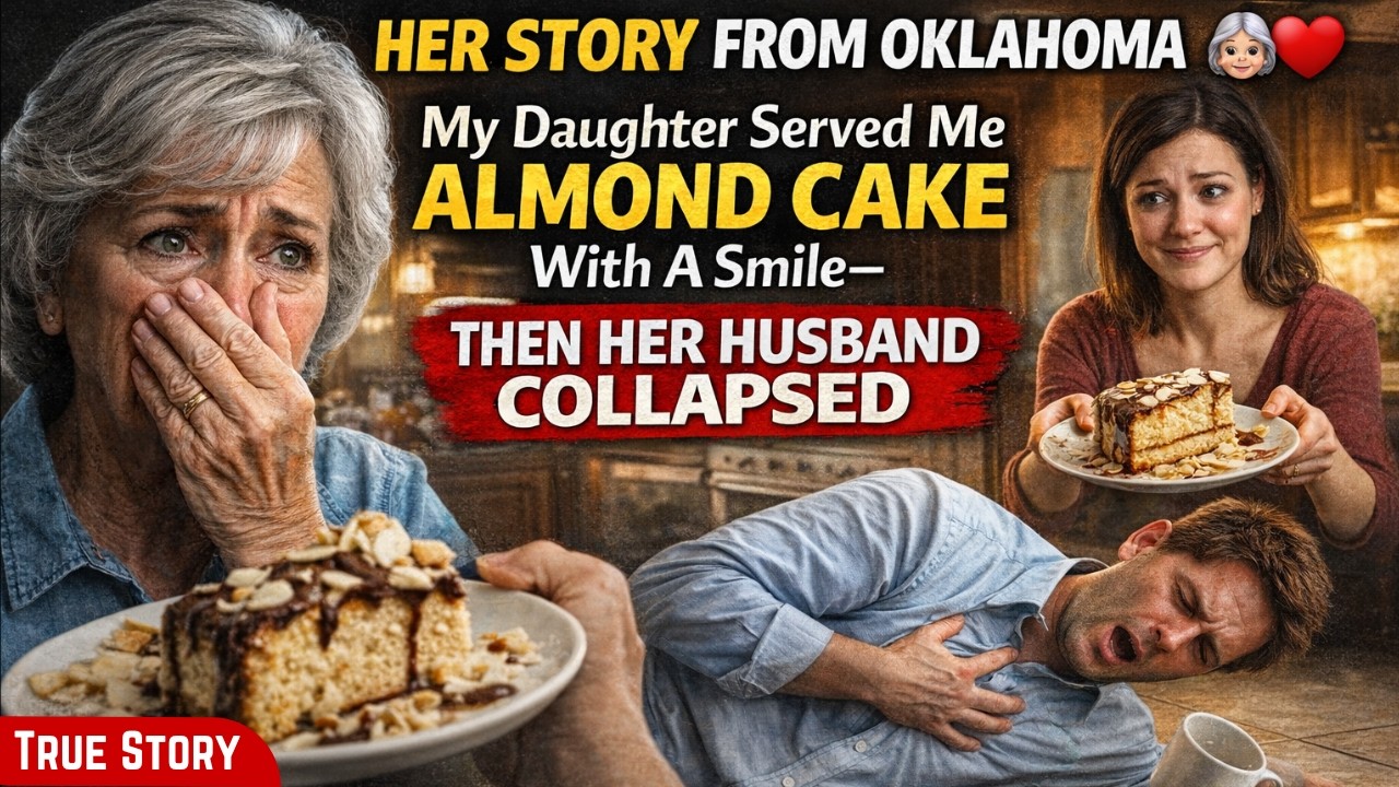 HER STORY FROM OKLAHOMA👵❤️ My Daughter Served Me Almond Cake With A Smile—Then Her Husband Collapse