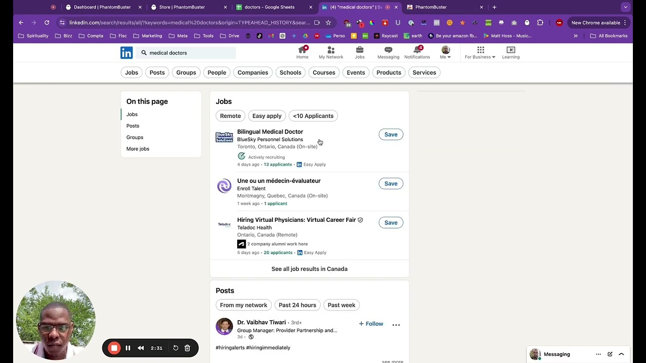 How To Scrape Your LinkedIn Search Using Phantombuster