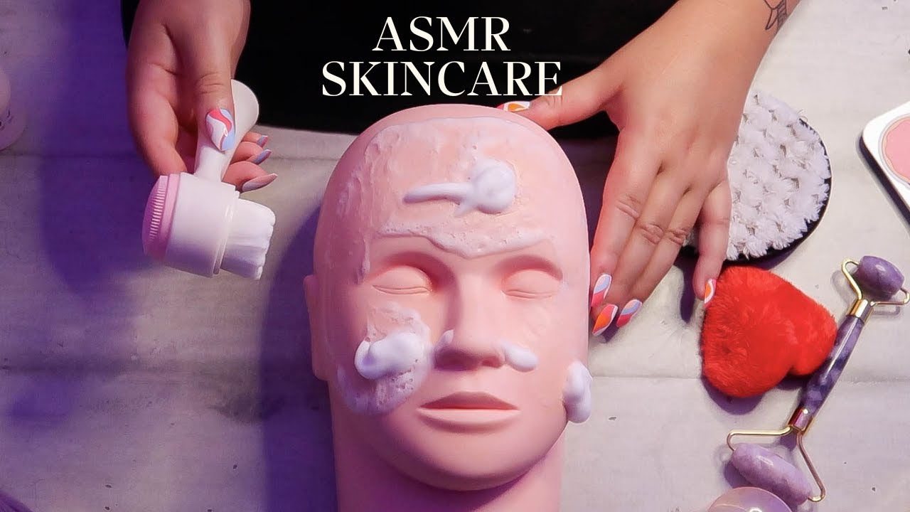 ASMR - Soin du Visage RÉALISTE (très relaxant)