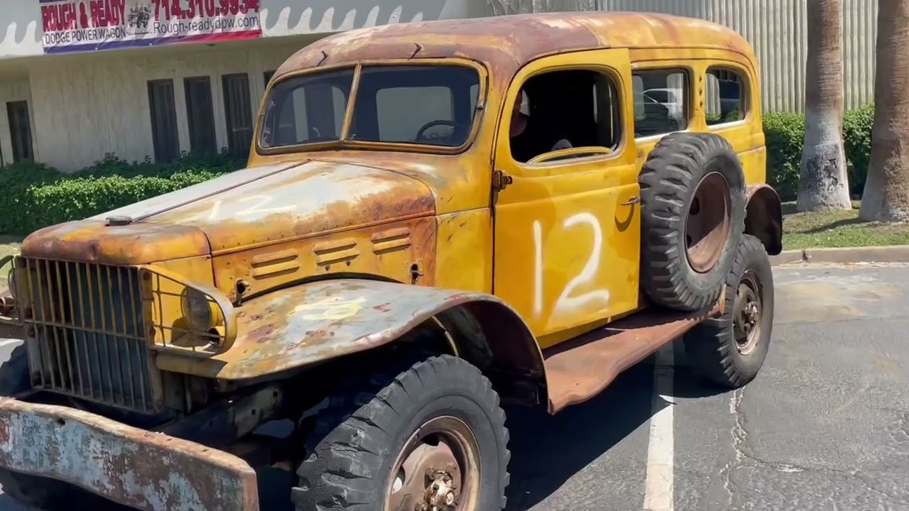 1942 DODGE WC-53 Carryall, 3/4 ton, WWII, 4x4, FOR SALE, $29,500, title
