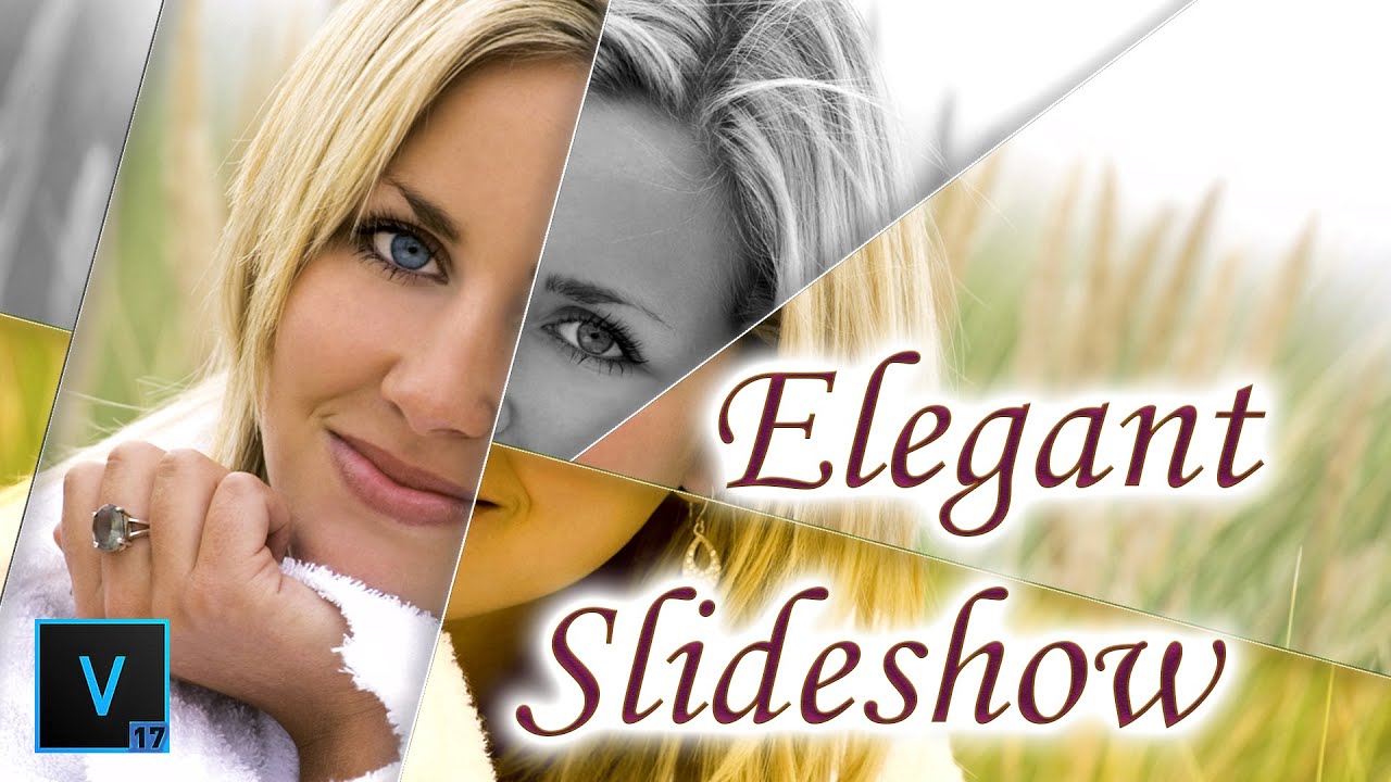 Vegas Pro 17 - Elegant Slideshow - процесс создания