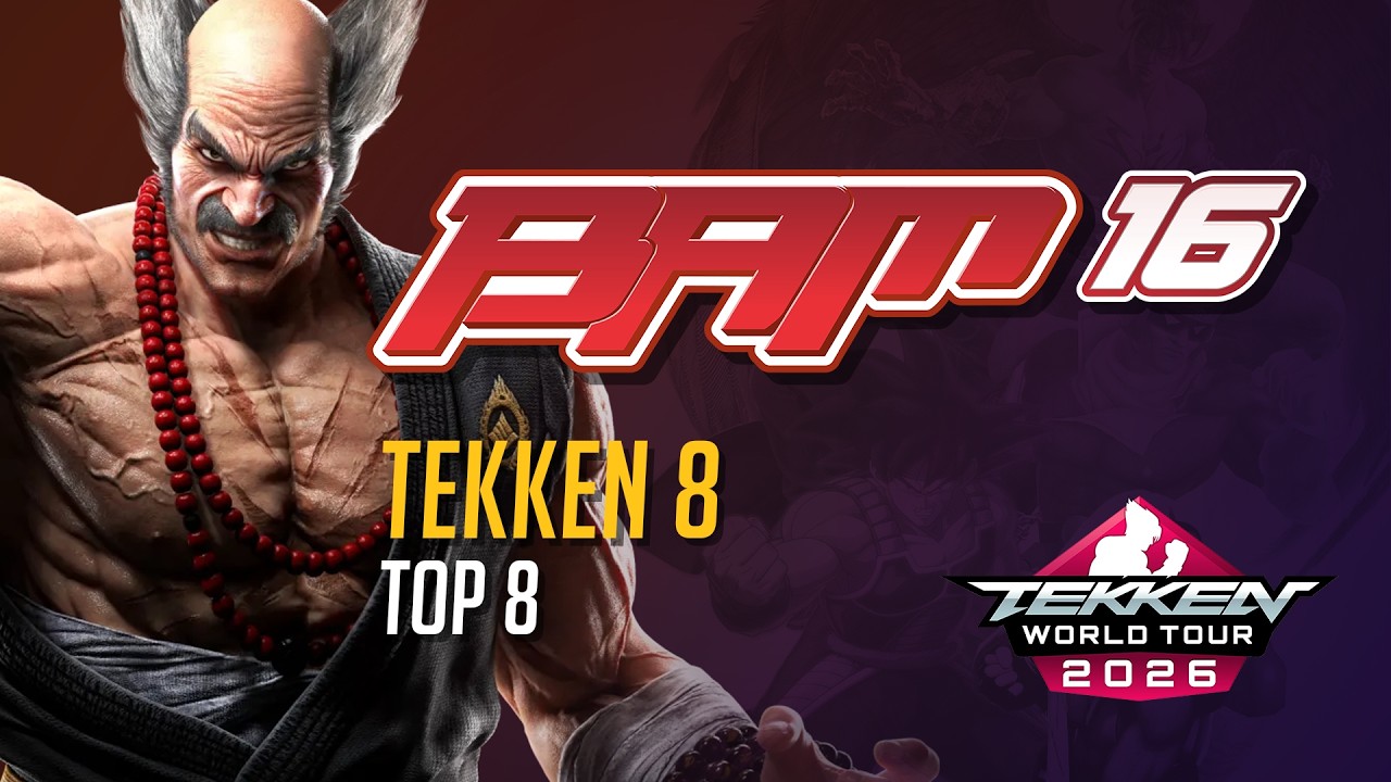 BAM16 - TEKKEN 8 (Top 8) - TEKKEN World Tour Challenger Event!