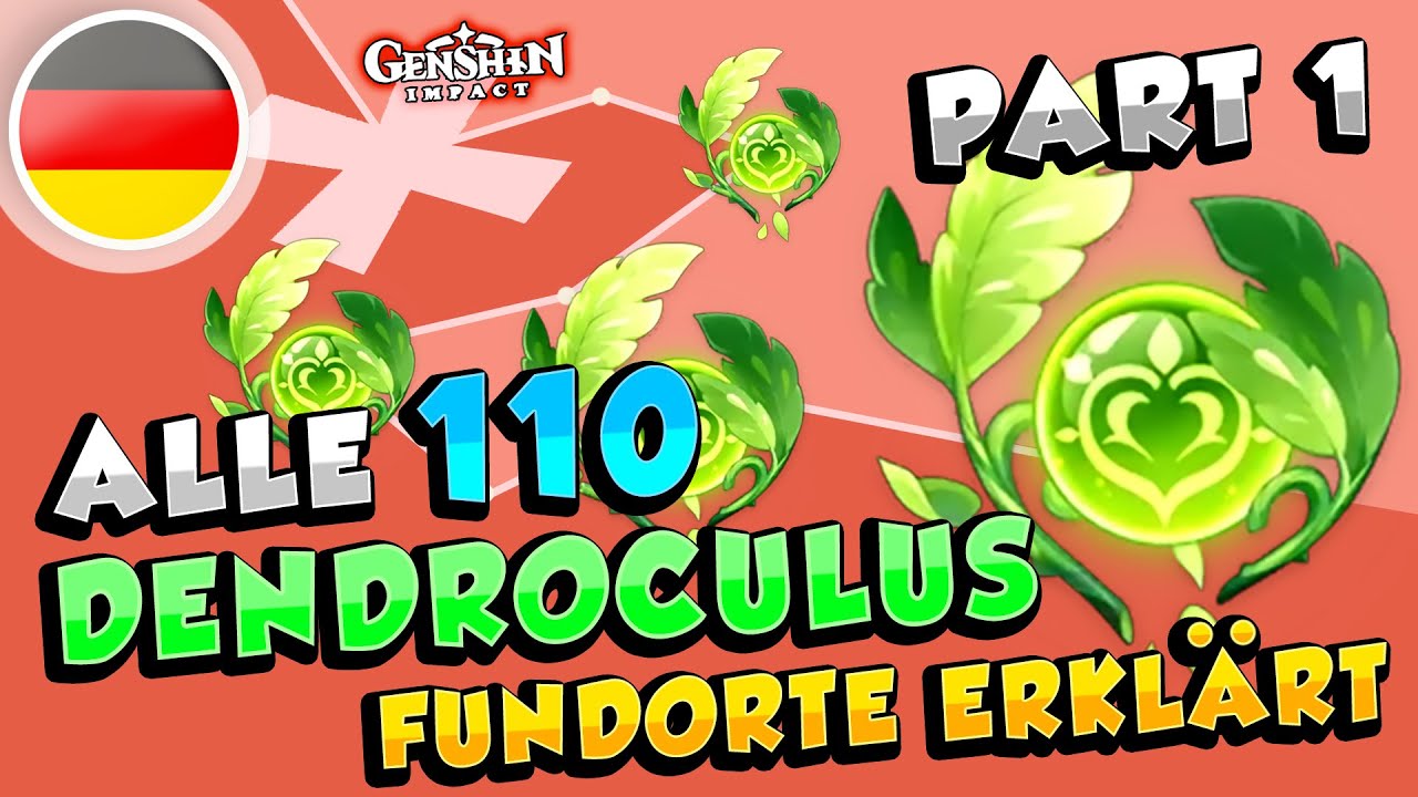 [TEIL 1] DENDROCULUS - Alle Fundorte im Detail erklärt | GENSHIN IMPACT DEUTSCH PHUBROTHERS GAMING