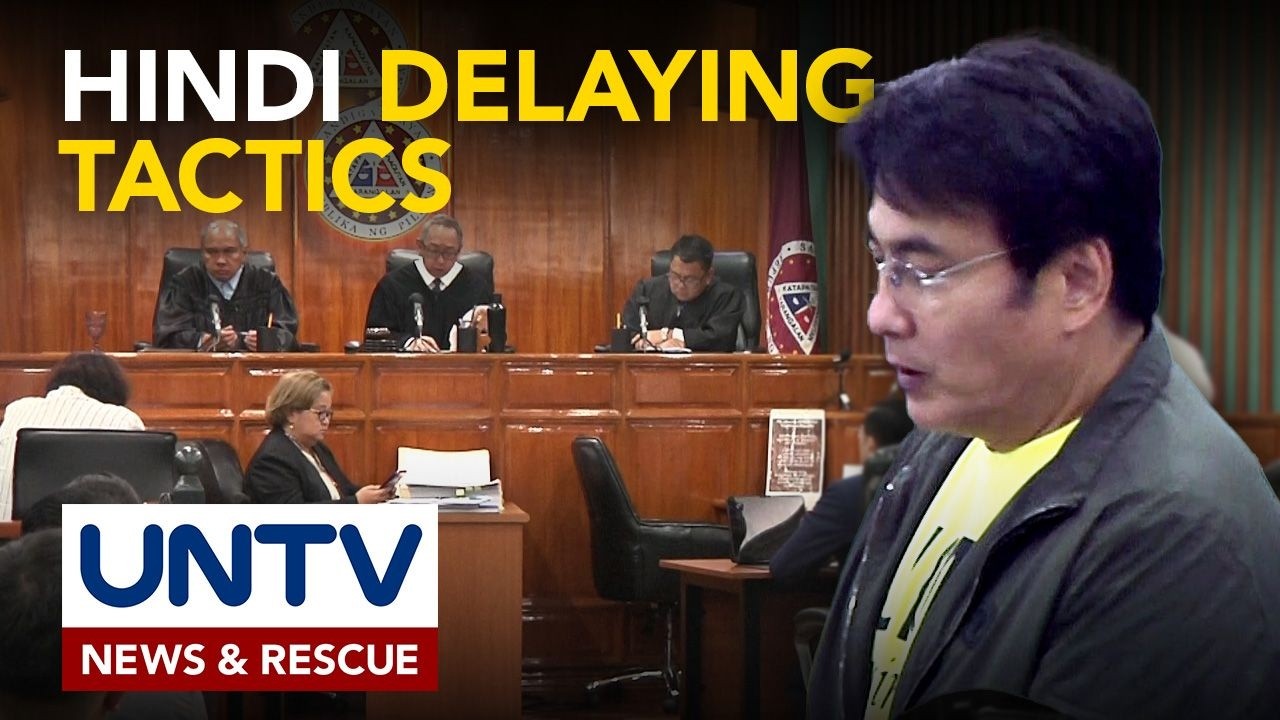 Sandiganbayan justice, pinagbibitiw ng kampo ni Revilla sa paghawak ng kasong malversation