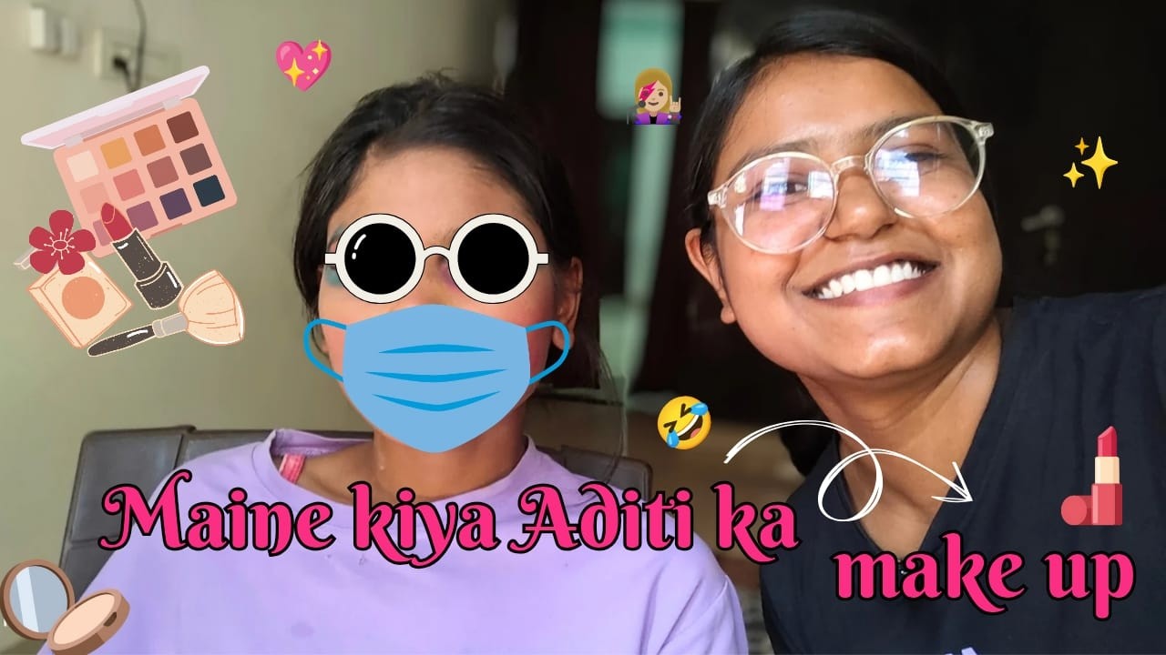 Inspired by Kashmira Shah 🤣#makeup | @Teyaslife | #dailyvlog #funny #siblings #explore
