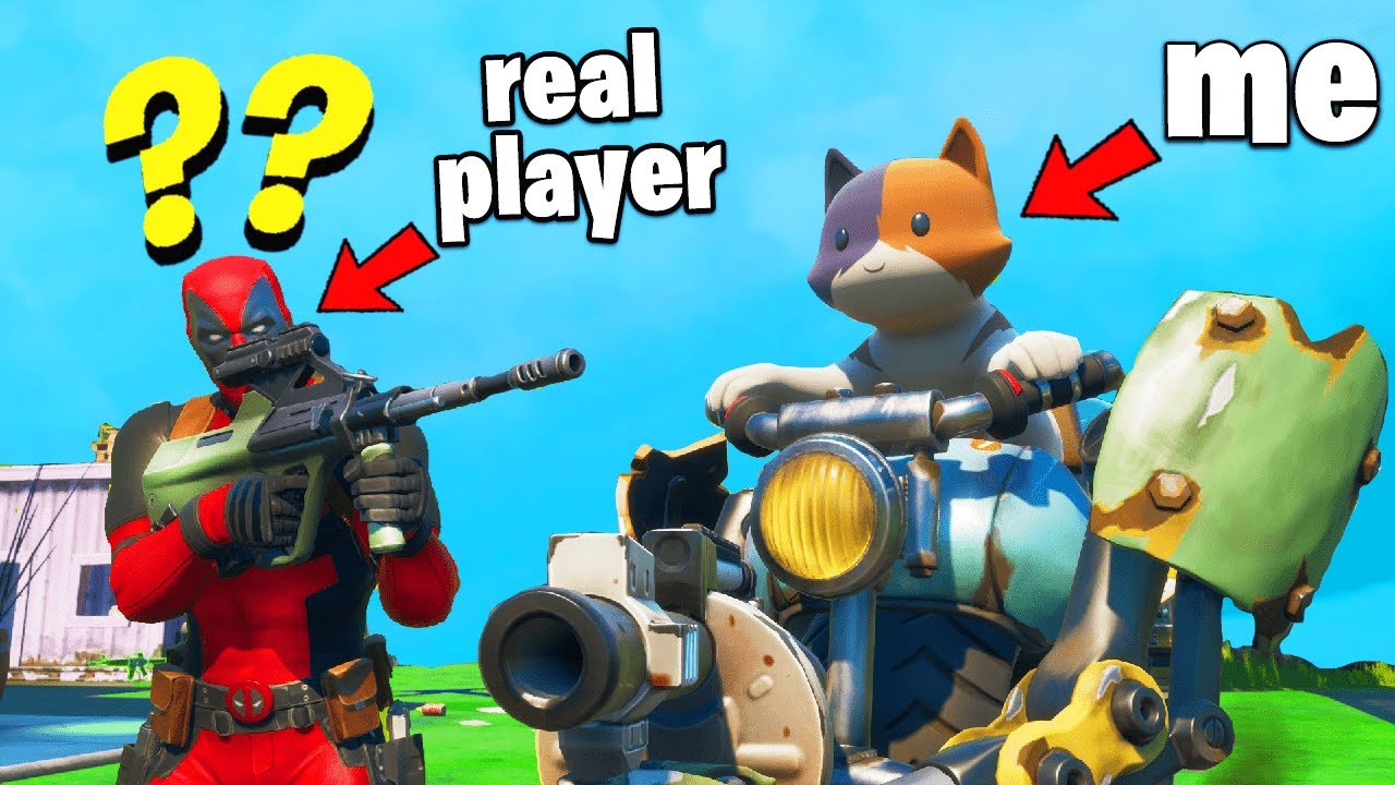 I Pretended to be KIT in Fortnite